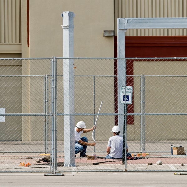 how long can i rent the temporary fence for my building site or event in Banning CA